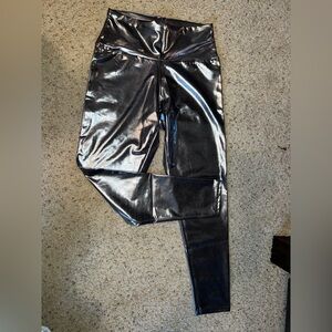 Shiny Metallic Leggings